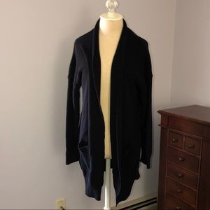 BP Lightweight Rib Stitch Cardigan XL Black